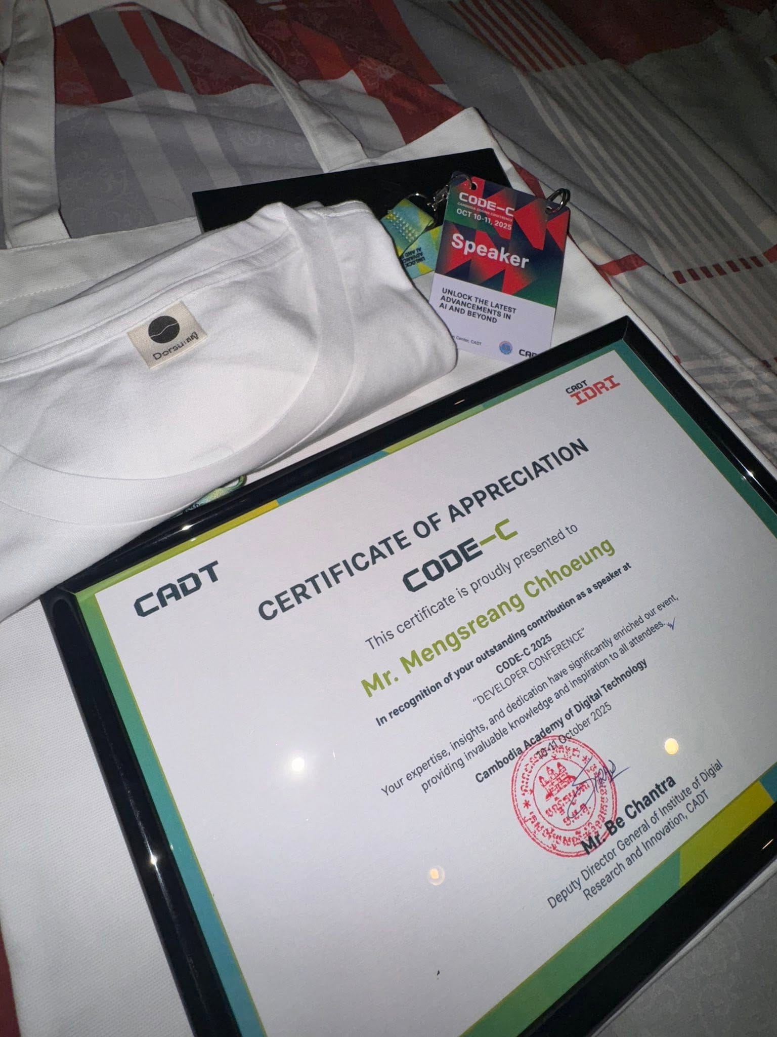 CODE-C Certificate